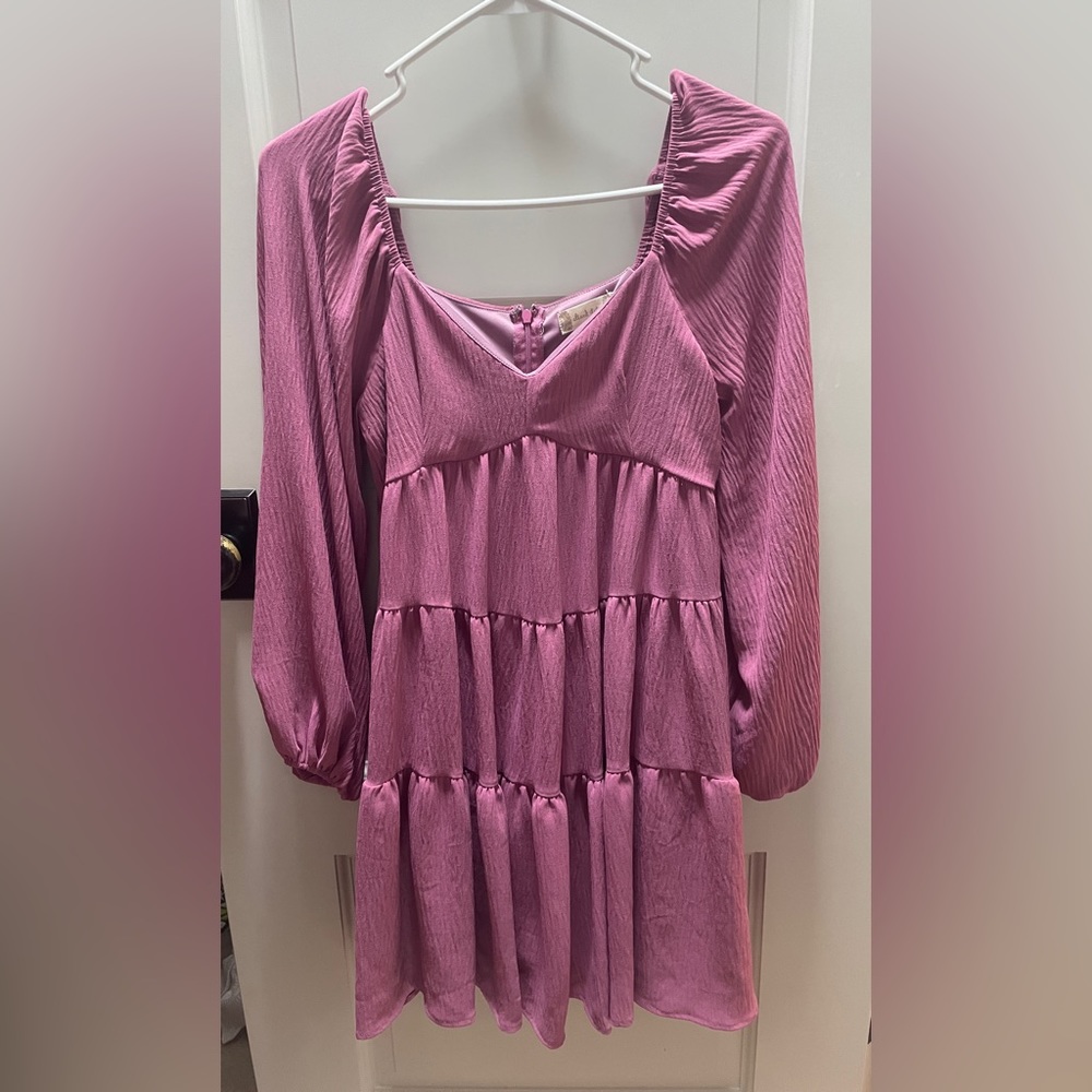 Altered state long sleeve dress